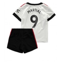 Manchester United Anthony Martial #9 Fotballklær Bortedraktsett Barn 2022-23 Kortermet (+ korte bukser)